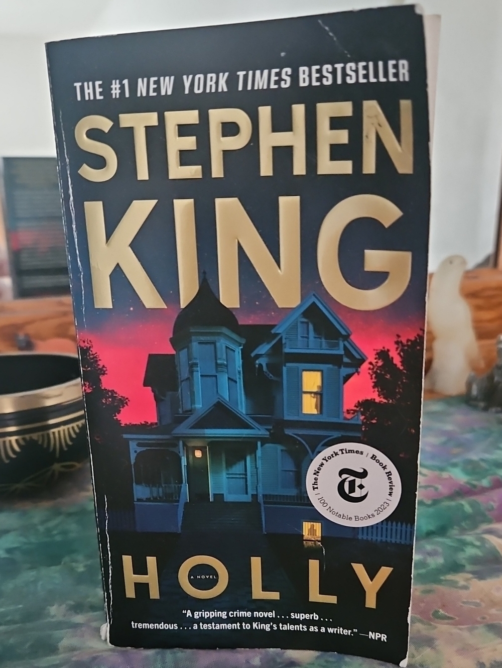Holly Paperback Novel - By Stephen King
